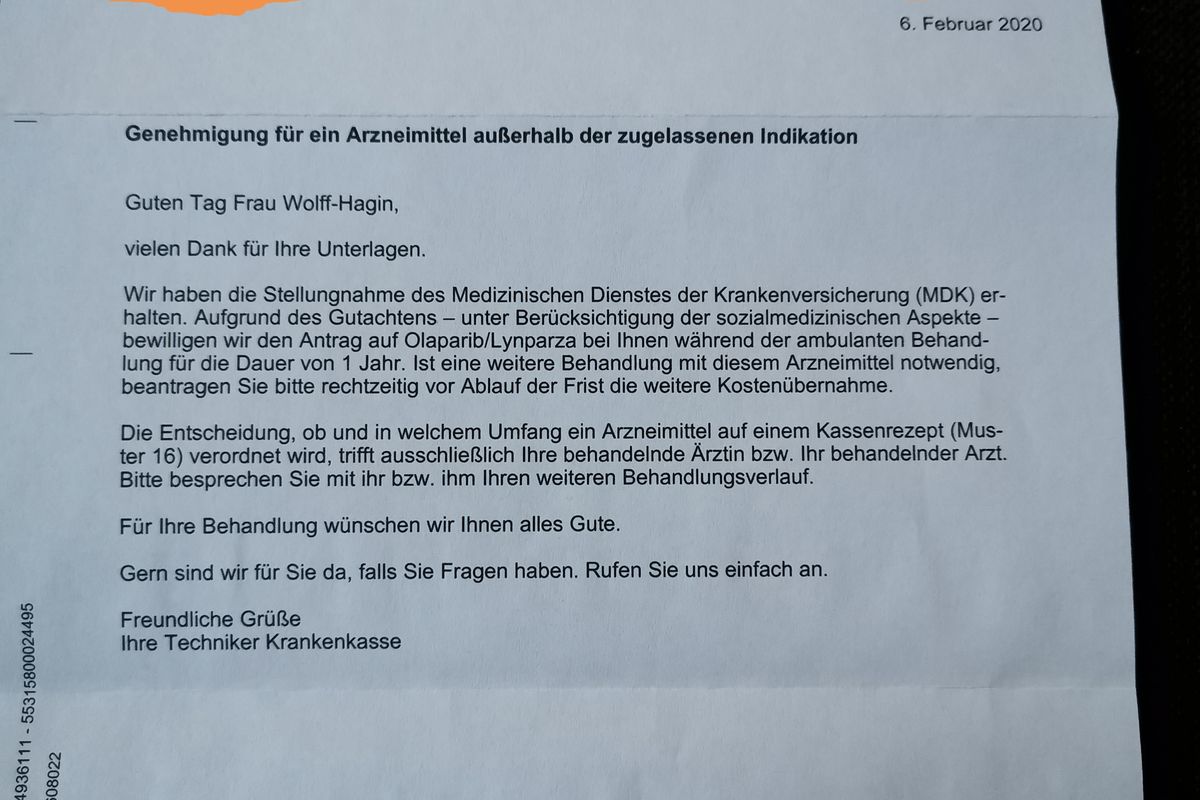 Olaparib Gewichtsverlust