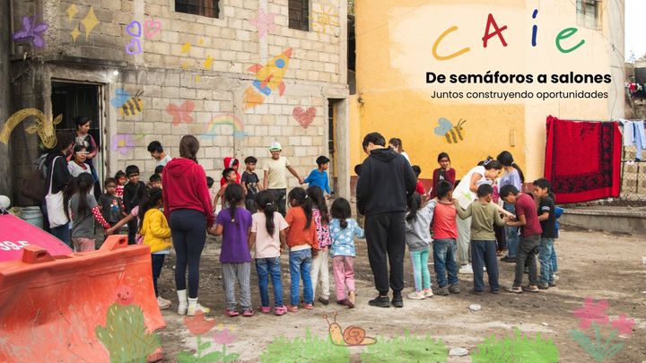 Educación para niños que trabajan en la calle CAIE CON CAUSA
