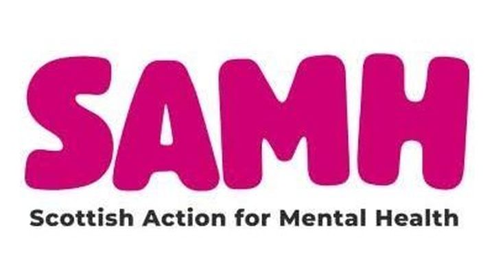 Lindsay and Gilmour walking for SAMH campaign photo, 1 of 3