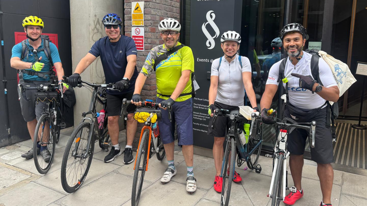 BFS2ESHRE 2026 Cycle campaign photo, 1 of 3