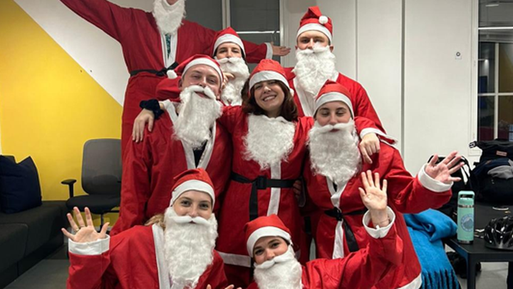 t7s 2025 Santa Run for SADS UK campaign photo, 1 of 3