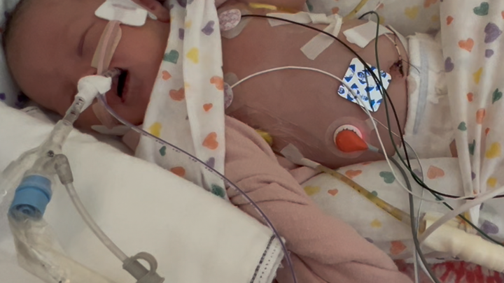 Aid Baby Evelyn's NICU Journey campaign photo, 1 of 4