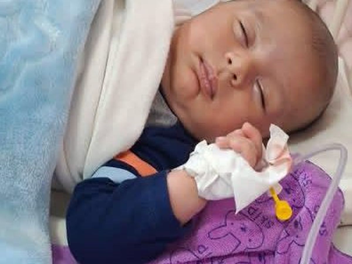 My child is fighting a serious blood infection and needs tre campaign photo, 1 of 8