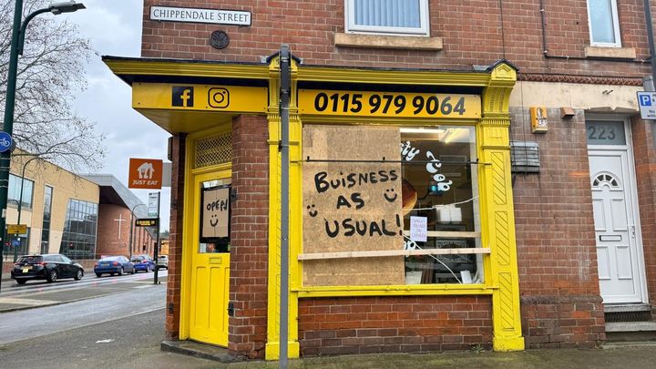 Donate to help fix the window at The Crusty Cob campaign photo, 1 of 6