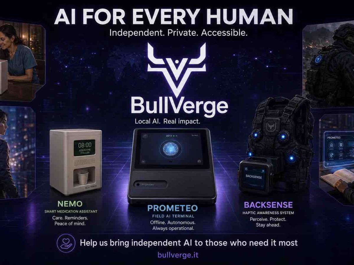 Help BullVerge Bring AI to Those Who Need It Most campaign photo, 1 of 3