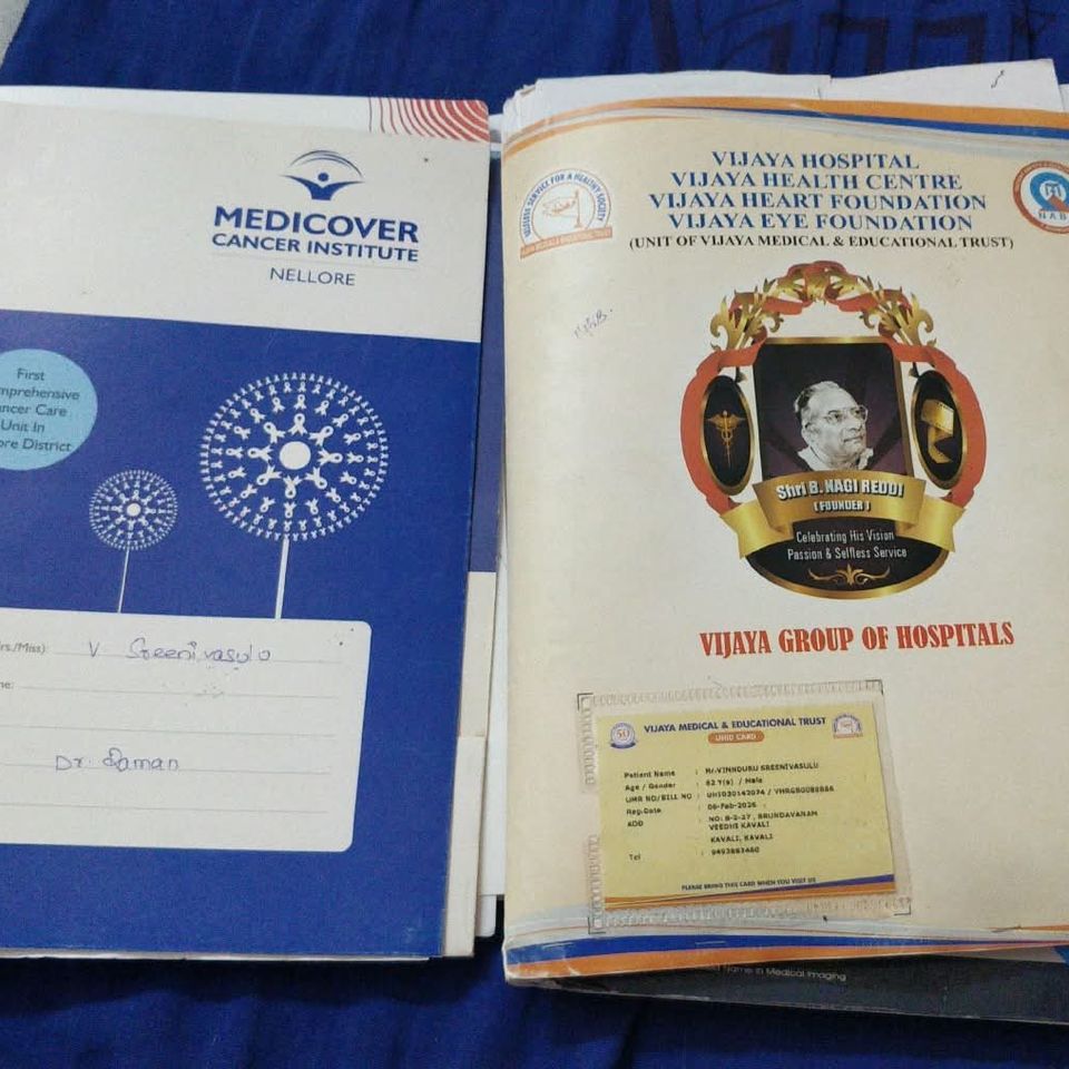 Fundraiser by Nikhith Krishna Vinduru : Help Krishna's Father