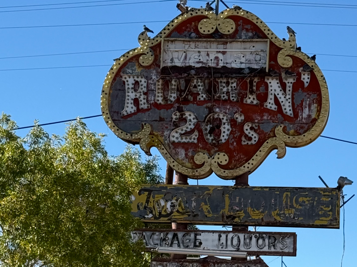 Help Bring the Roarin’ 20’s Sign Back to Life in Grants campaign photo, 1 of 3