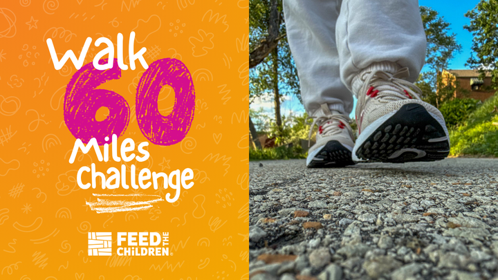 Walk 60 Miles for Feed the Children campaign photo, 1 of 3