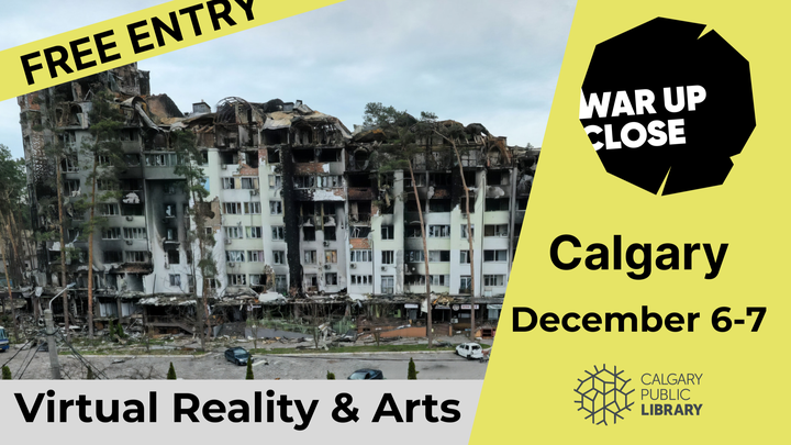 Support VR Exhibition About the War in Ukraine campaign photo, 1 of 3