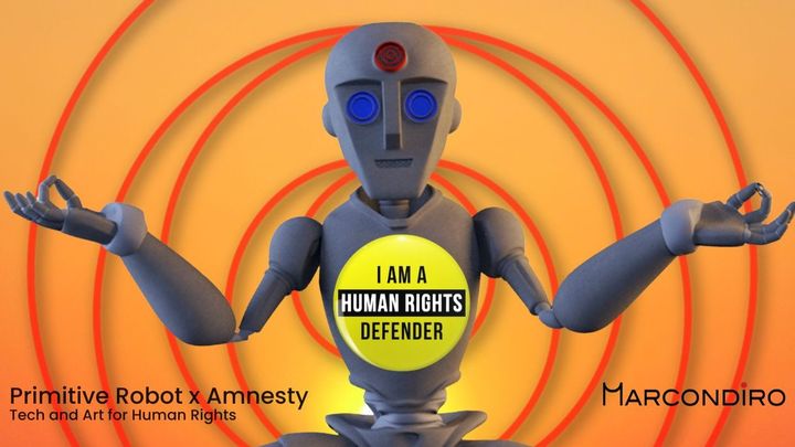 Help Primitive Robot Support Amnesty International campaign photo, 1 of 4