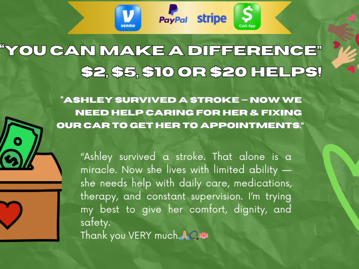 “Every Little Bit Helps: Stroke Care at Home." campaign photo, 1 of 4