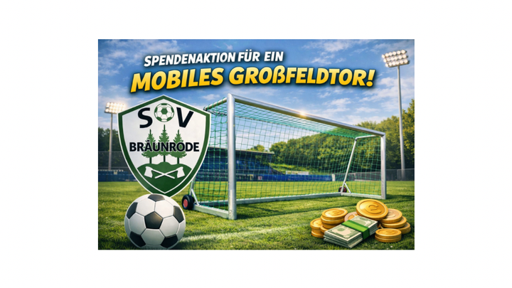 Mobiles Großfeldtor SV Bräunrode campaign photo, 1 of 2