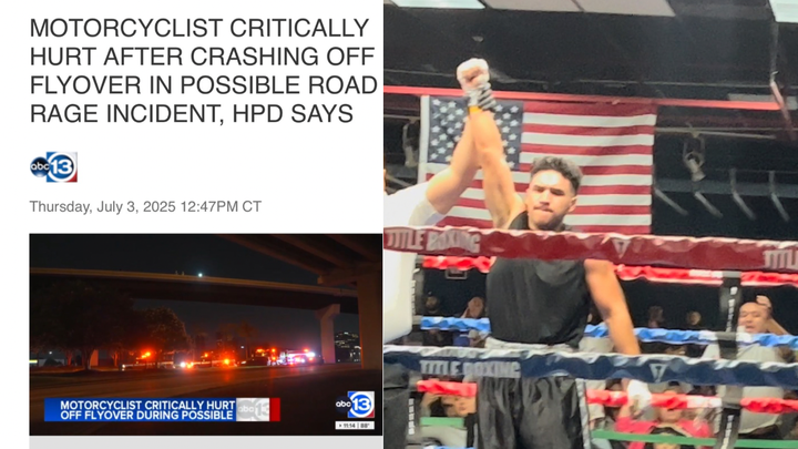 Survived a Houston 100ft freeway Bridge fall-it’s a Miracle! campaign photo, 1 of 4