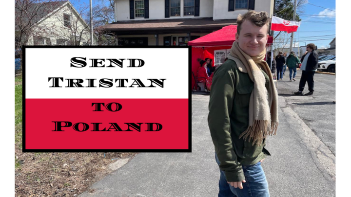 Send Tristan to Poland campaign photo, 1 of 8