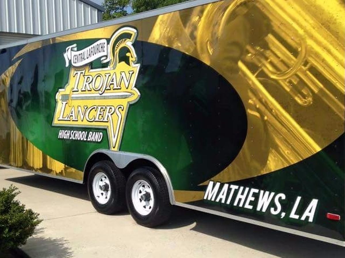 Fundraiser By Michelle Doucet Clhs Band Trailer Wraps