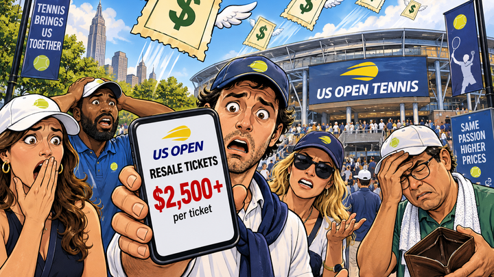 Stop US Open Tennis Scalping campaign photo, 1 of 3
