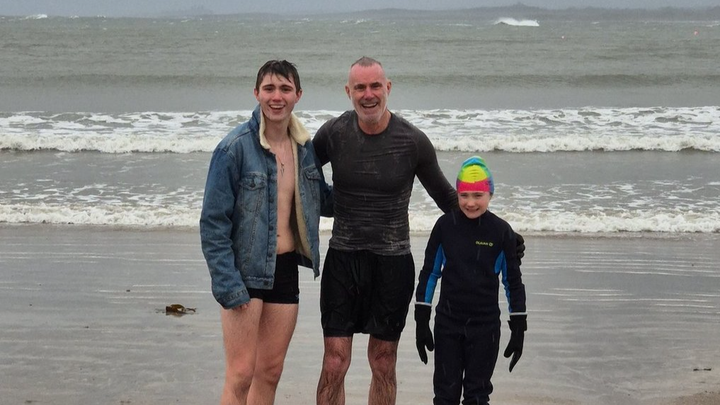 New Year's Dip Helping Kids Stay warm campaign photo, 1 of 7