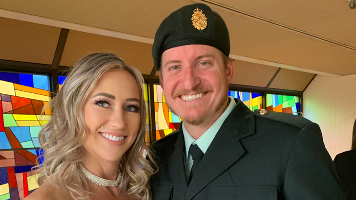 Braden and Andrea Tallas to send them on a honeymoon campaign photo, 1 of 4