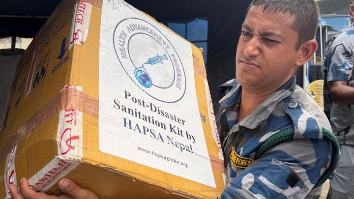 Nepal Flood Response: Post Disaster Sanitation Kits campaign photo, 1 of 4