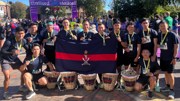 242 Gurkha Sig Sqn supporting QG SIGNALS Centenary Project campaign photo, 1 of 6