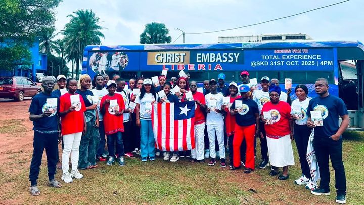 Bringing Hope to Liberia with Rhapsody of Realities campaign photo, 1 of 8