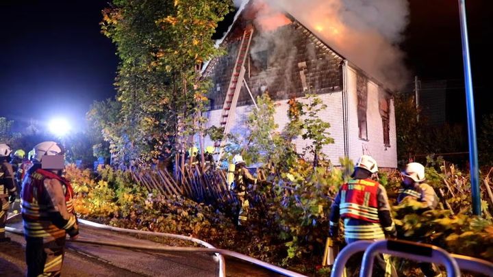 Verheerender Hausbrand in Tannenberg