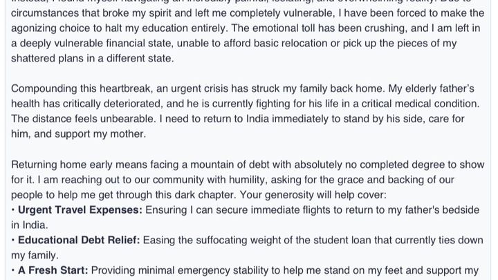 Standing with Anupriya and Her Family