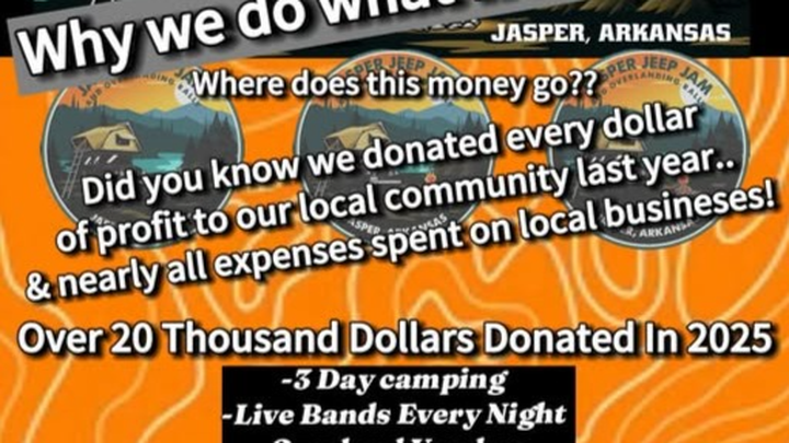 Support Newton County at Jasper Jeep Jam 2026 campaign photo, 1 of 5