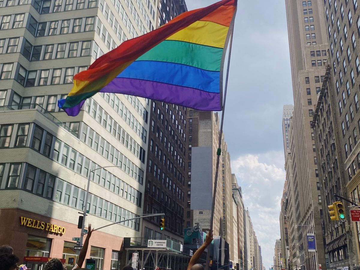 Victim of NYC Pride Hate Crime campaign photo, 1 of 2