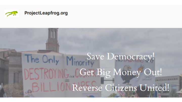 Save Democracy in Wisconsin Get Dark Money Out campaign photo, 1 of 8
