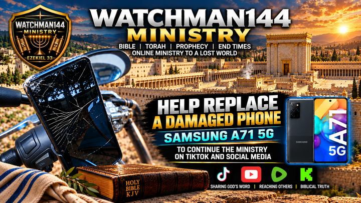 Help Replace a Damaged Phone for Watchman144 Ministry campaign photo, 1 of 4