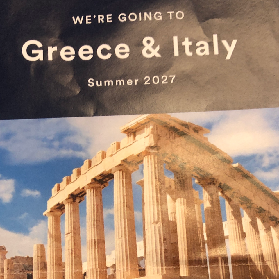 Support me in my journey to travel to Europe and Greece!