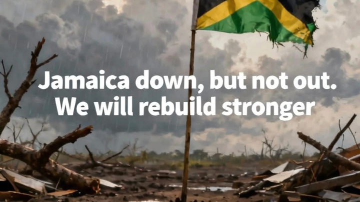 Giving an helping hand to Jamaica. campaign photo, 1 of 7