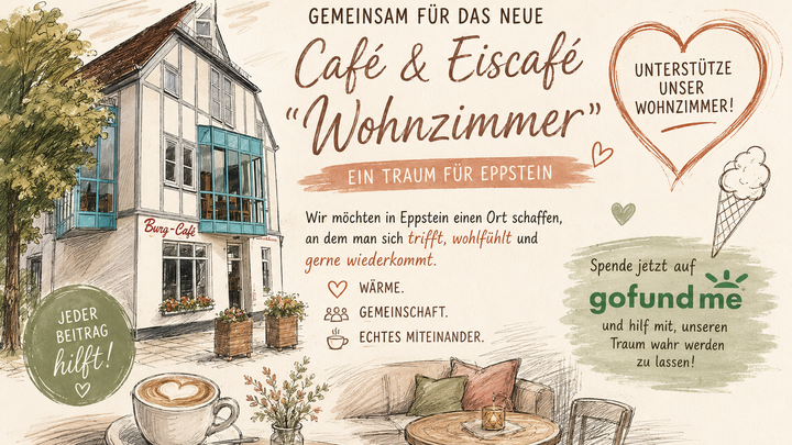 Gemeinsam für das neue Café Wohnzimmer campaign photo, 1 of 3
