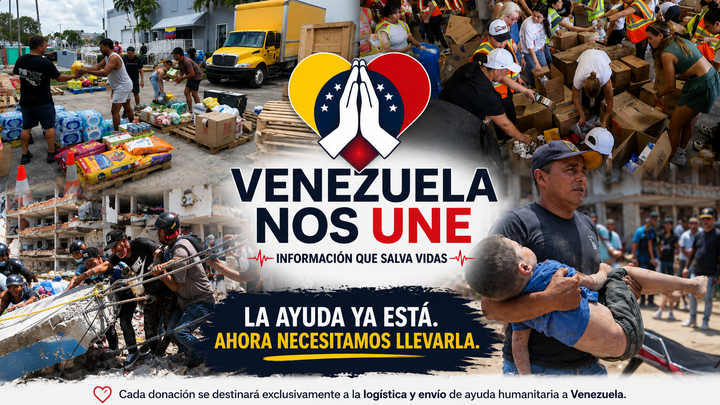 Foto de la recaudación de fondos Llevemos la ayuda humanitaria a Venezuela, 1 de 3