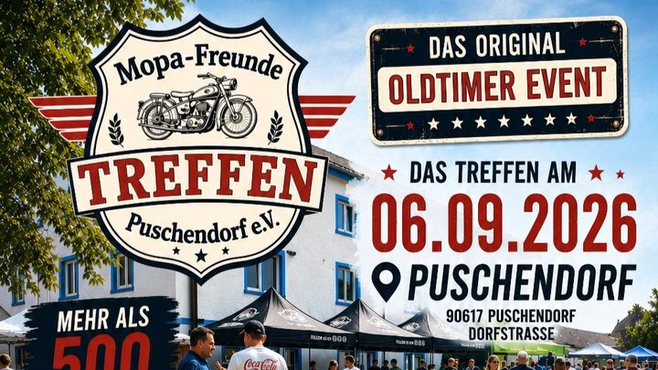 Unterstütze unser Oldtimertreffen 2026 in Puschendorf! campaign photo, 1 of 3