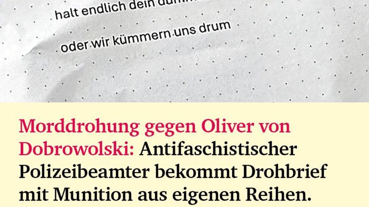 Kampagnen-Foto für Anwaltliche Hilfe nach Morddrohung aus den eigenen Reihen, 1 von 3