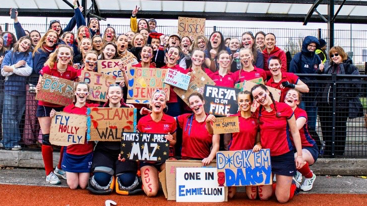 University of Sussex Women’s hockey challenge week campaign photo, 1 of 3