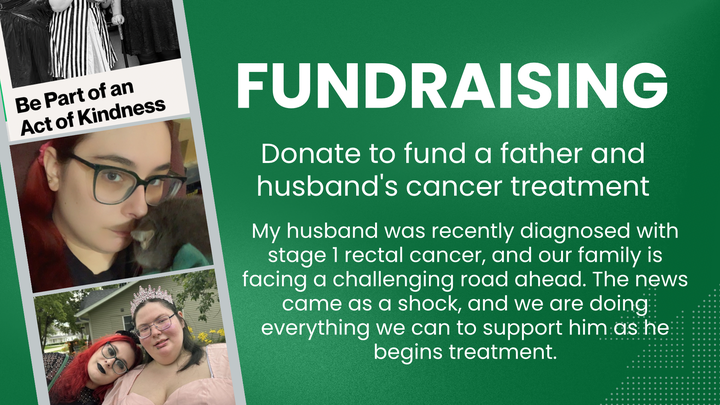 Support for Husband’s Cancer Treatment campaign photo, 1 of 7