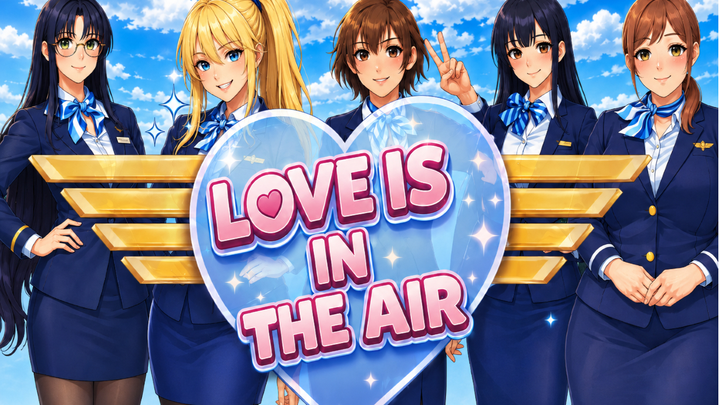 Anime Flight Attendant Dating Sim Love Is in the Air campaign photo, 1 of 7