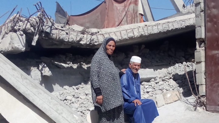 My mother and father live in Gaza and need your support. campaign photo, 1 of 8