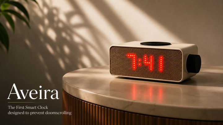 Defeat Screen Addiction with Our Smart Alarm Clock campaign photo, 1 of 7