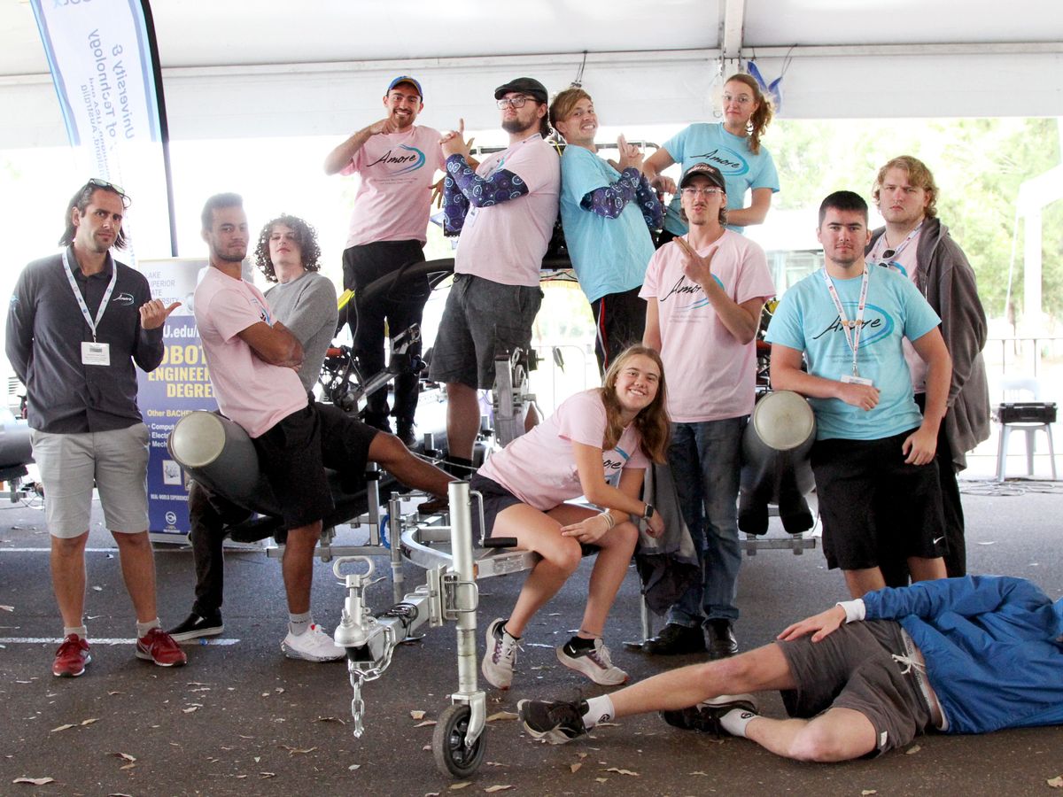LSSU RobotBoat Team AMORE Competing in Florida campaign photo, 1 of 2