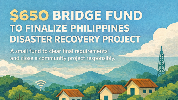 Help Complete Filipino Disaster Recovery Process campaign photo, 1 of 6