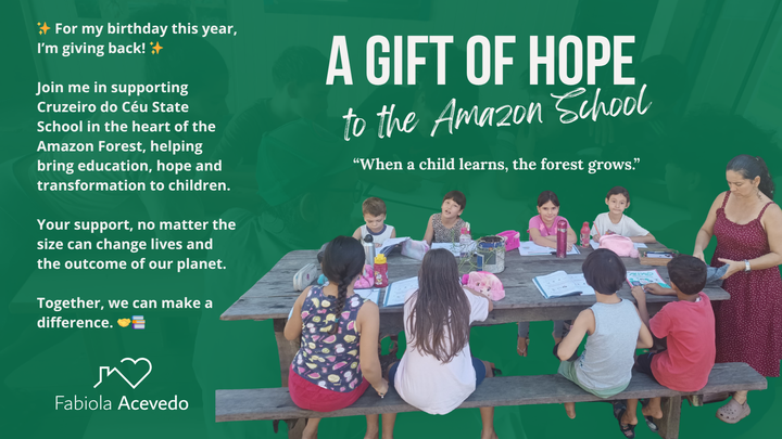 A gift of hope ⚜️ to the Amazon School campaign photo, 1 of 7