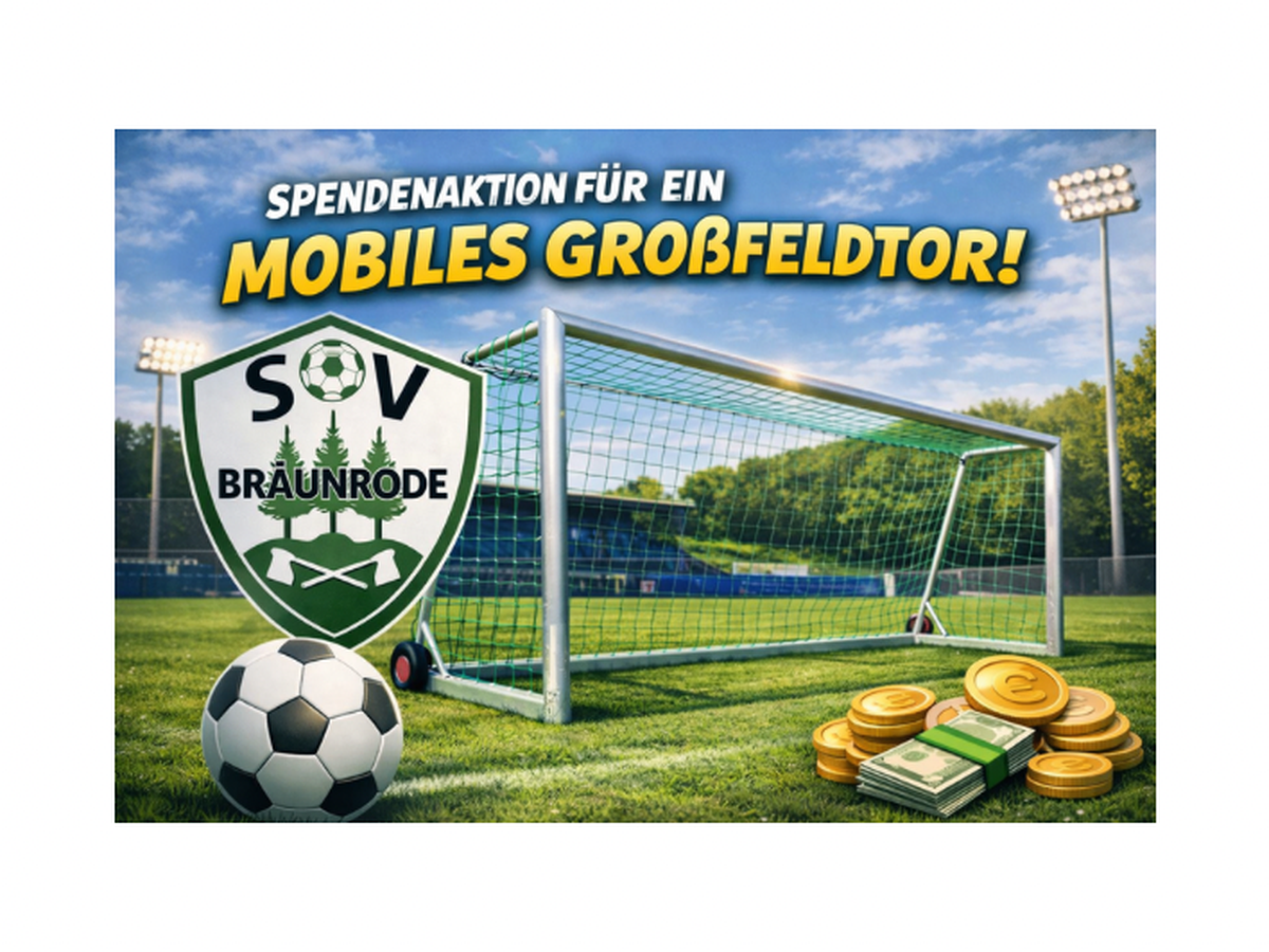 Mobiles Großfeldtor SV Bräunrode campaign photo, 1 of 2