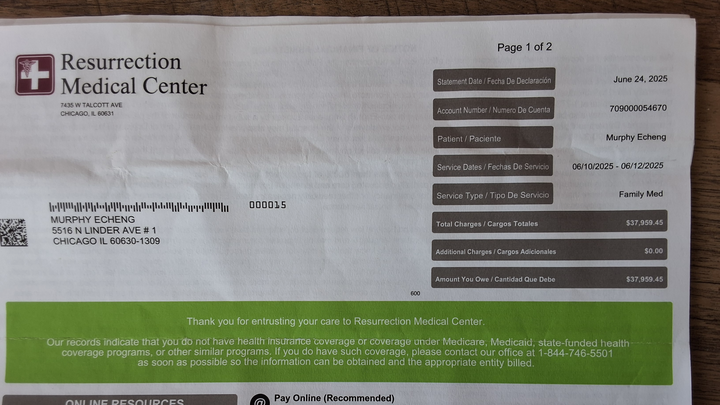 Support for Hospital Bills After Heart Attack campaign photo, 1 of 3