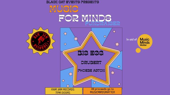 MUSICFORMINDS- FUNDRAISER GIG FOR MUSICIANS MENTAL HEALTH campaign photo, 1 of 3