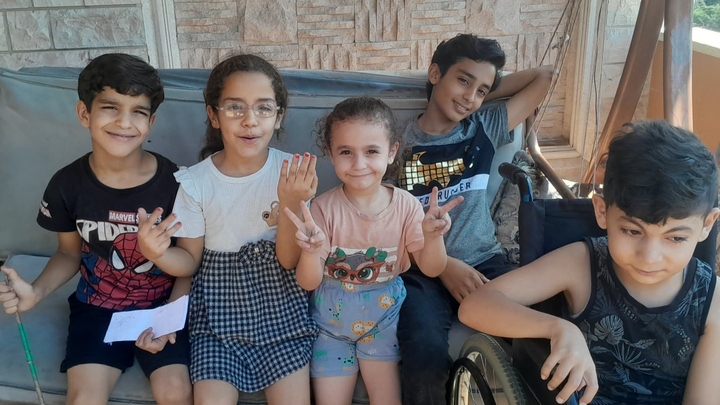 Survival & Evacuation Fund for Gaza Families, Abu Asi family campaign photo, 1 of 5