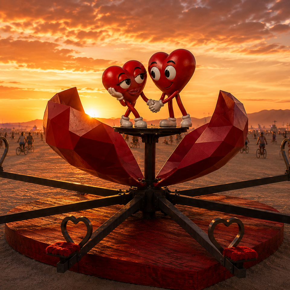 Fundraiser by Ali Ardie : The Race of Hearts: BurningMan Honoraria